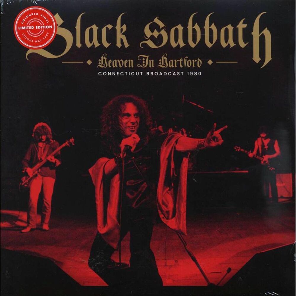 Black Sabbath - Heaven In Hartford: Connecticut Broadcast 1980 (ltd. ed.) (2xLP)